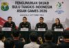 Skuad Bulu Tangkis Indonesia untuk Asian Games 2026 Diisi 20 Pemain skuad bulu tangkis Indonesia