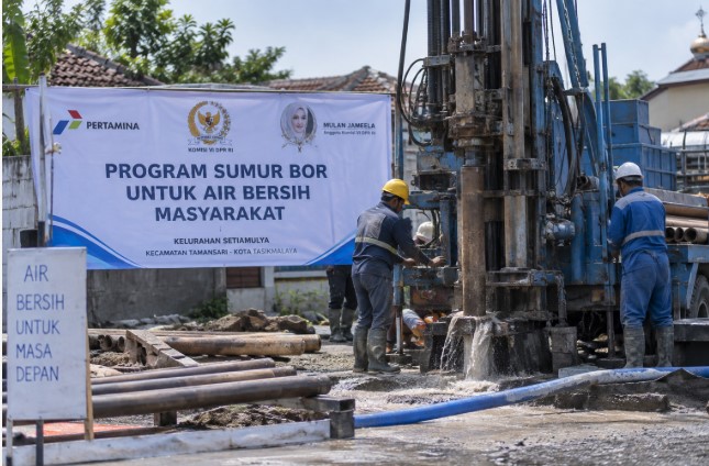 sumur bor Setiamulya