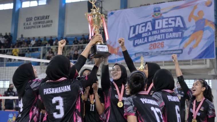 voli putri Desa Pasawahan