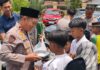 Jumat di Mangunreja, Jajaran Polres Tasikmalaya Bersilaturahmi dengan Warga
