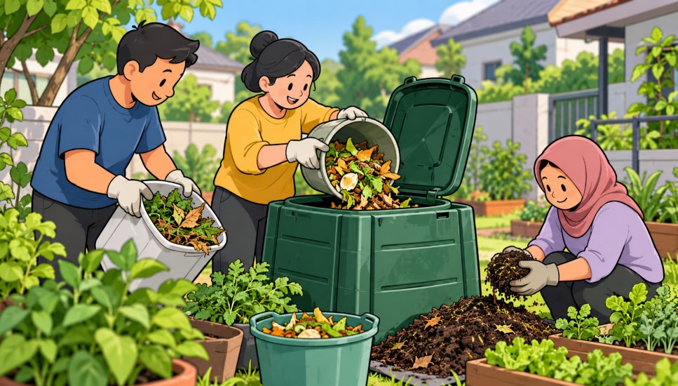 Lomba pengolahan sampah organik
