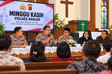 Minggu Kasih Polres Banjar