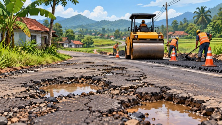Perbaikan Jalan Ciamis