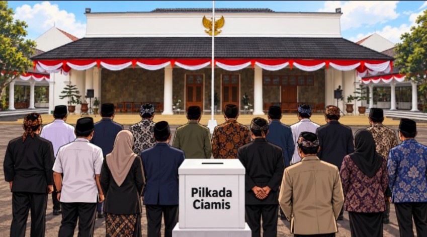 Pilkada Ciamis 18 Nama