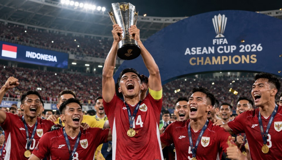Timnas Indonesia juara Piala ASEAN FIFA 2026