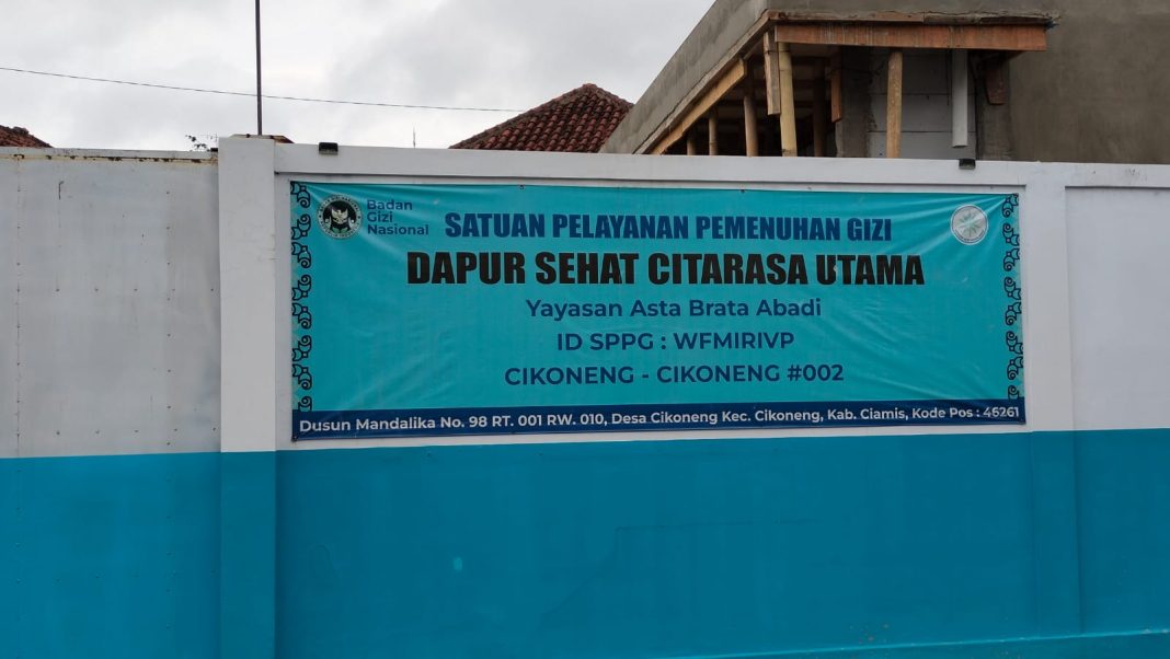 Dapur Sehat Citarasa Utama Cikoneng - Berita Ciamis