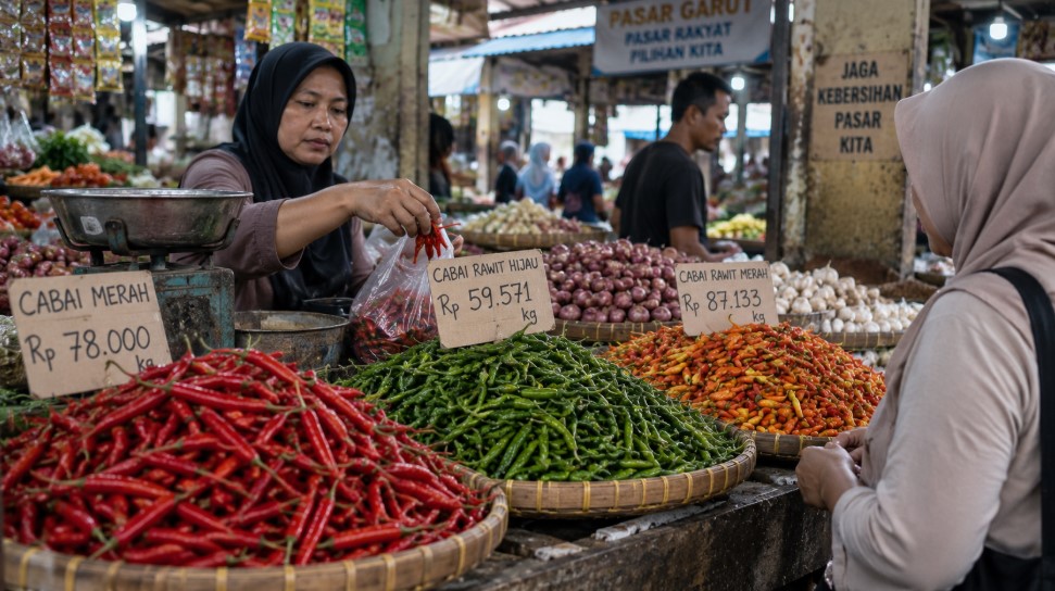 harga cabai Garut