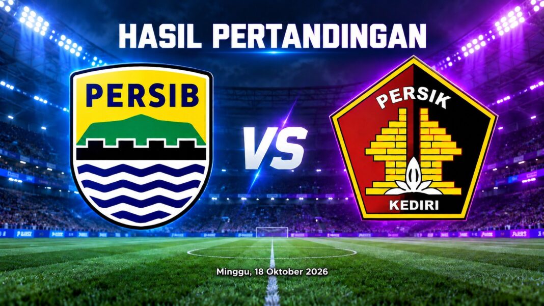 Hasil Persib vs Persik - Persib