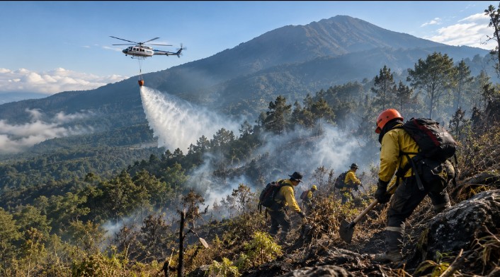 Karhutla Gunung Ciremai - Berita Kuningan