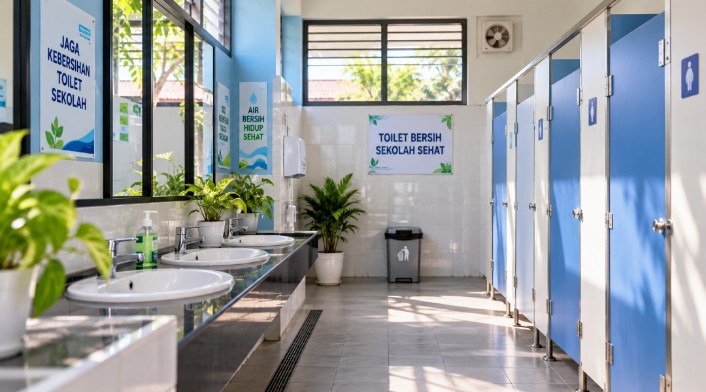 lomba toilet bersih sekolah Kota Bandung - Berita Bandung