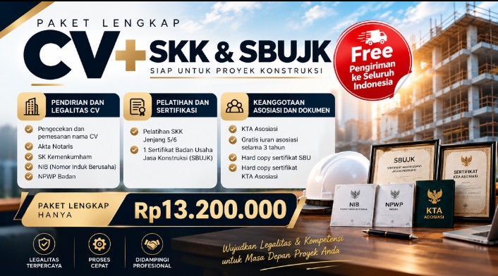 Pembuatan CV konstruksi - Advertorial