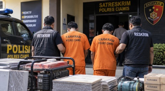 pencurian toko bangunan Ciamis
