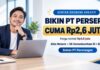 Gebyar Diskon Ekonomi Kreatif, Pendirian PT Persero di Tasikmalaya Cuma Rp2 Jutaan! pendirian pt persero di tasikmalaya