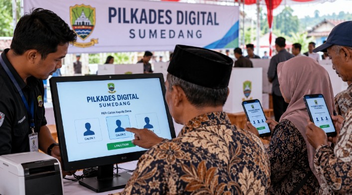 Pilkades digital Sumedang - Berita Sumedang